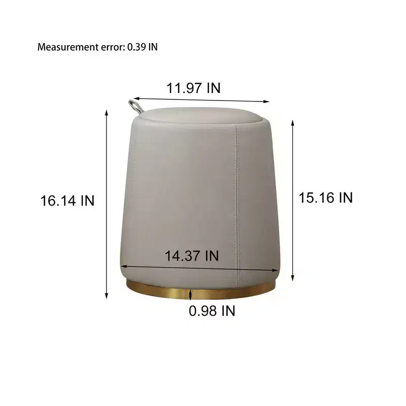 Coiffeuse Moderne en Bois avec 4 Tiroirs et Tabouret