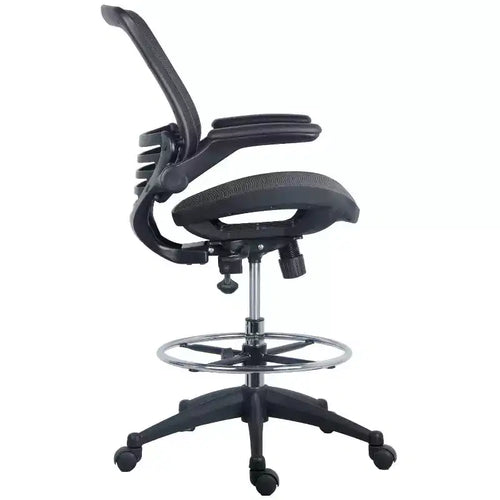 HomeStock 33 in.H Adjustable Height Gold PU Leather Seat Material with Adjustable Tilt Executive Office Chairs