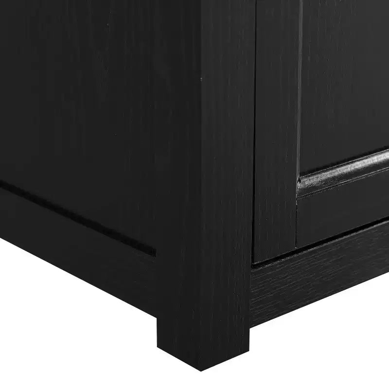 Meuble TV d'angle pour téléviseurs jusqu'à 60 pouces avec cheminée électrique