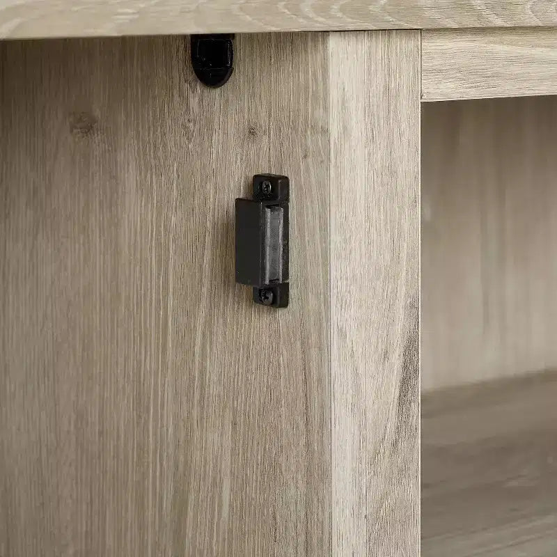 Meuble TV d'angle pour téléviseurs jusqu'à 60 pouces avec cheminée électrique
