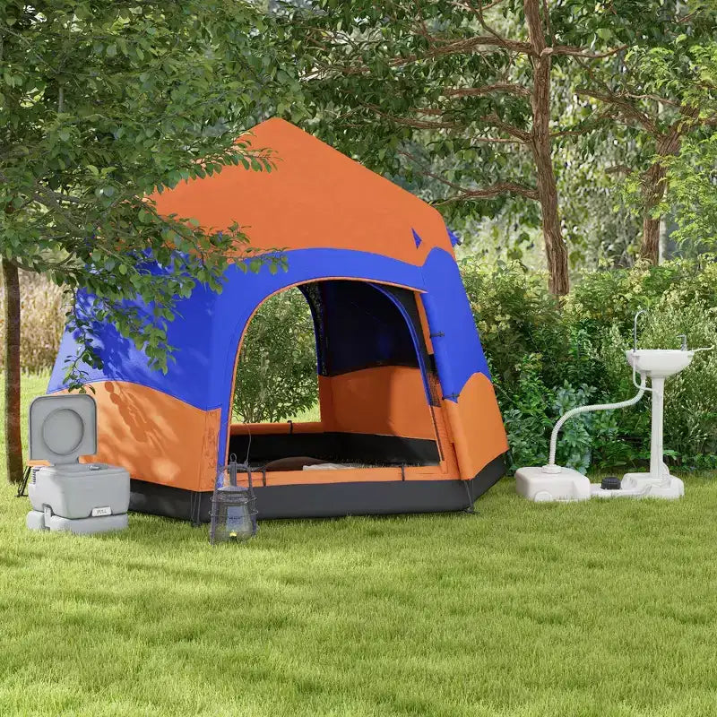 Évier de camping portable avec réservoir d'eau de 17 litres, réservoir de récupération de 24 litres et distributeur de savon pour camping-car, extérieur, intérieur, en PEHD, blanc