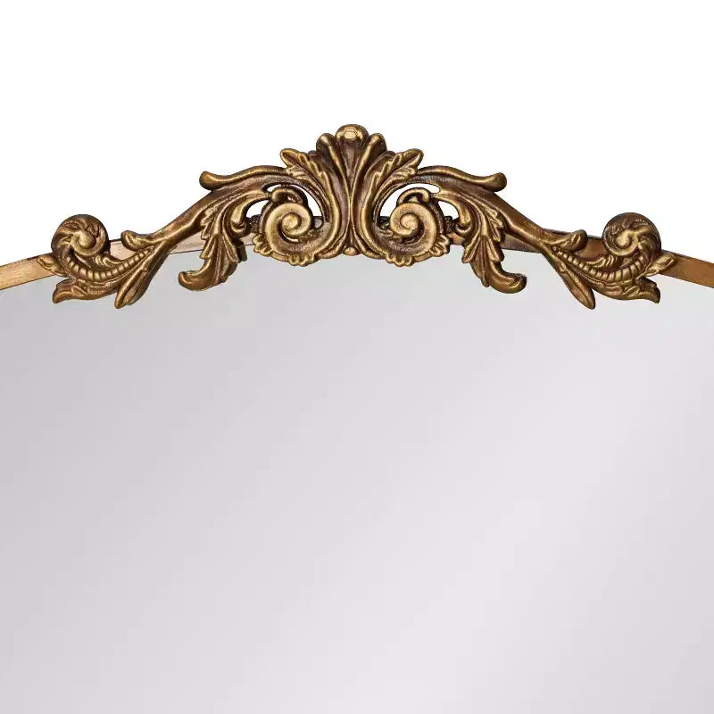 Miroir mural arche traditionnel 33"x26" avec étagère