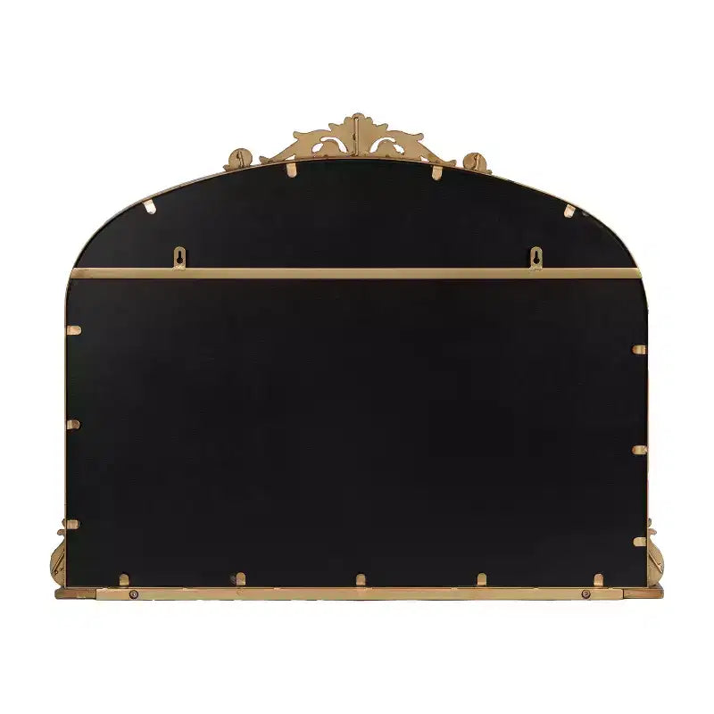 Miroir mural arche traditionnel 33"x26" avec étagère