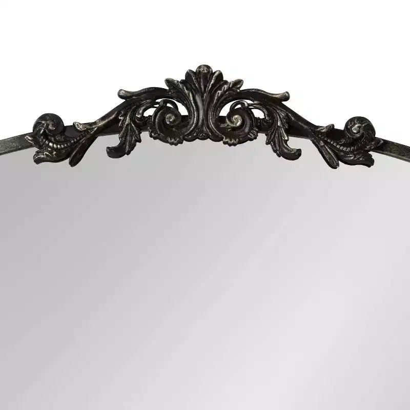 Miroir mural arche traditionnel 33"x26" avec étagère